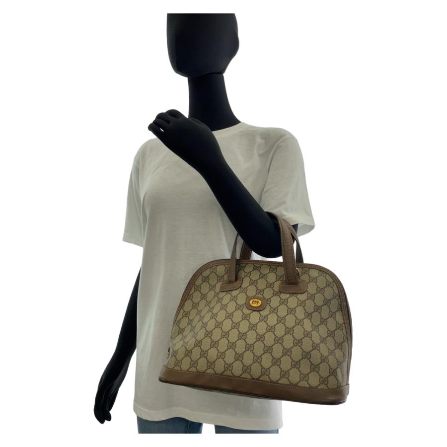 GUCCI（グッチ） ヴィンテージ オールドグッチ ブラウン グレー GG