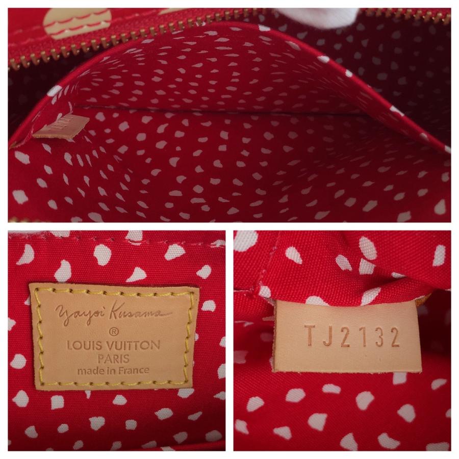 LOUIS VUITTON 美品 ルイヴィトン ヴィンテージ ヴェルニ ドット