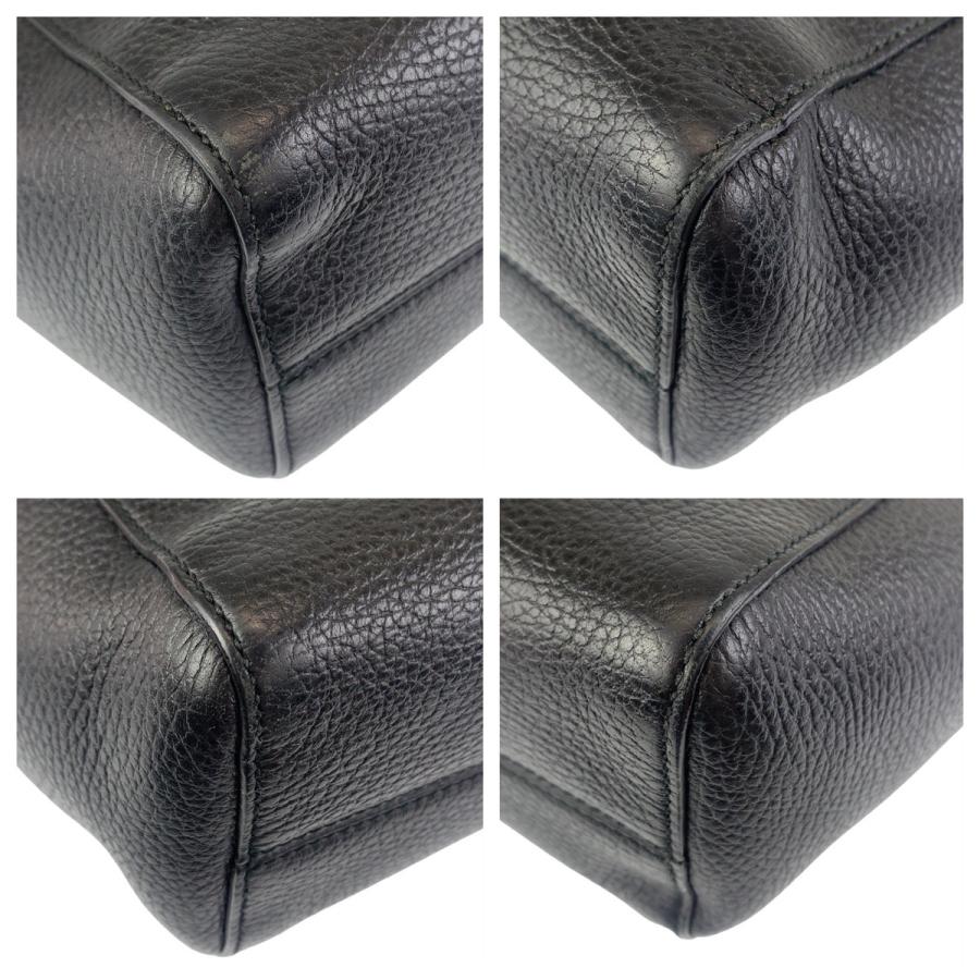 GUCCI（グッチ） スウィング ミニ ブラック レザー 368827 斜め掛け