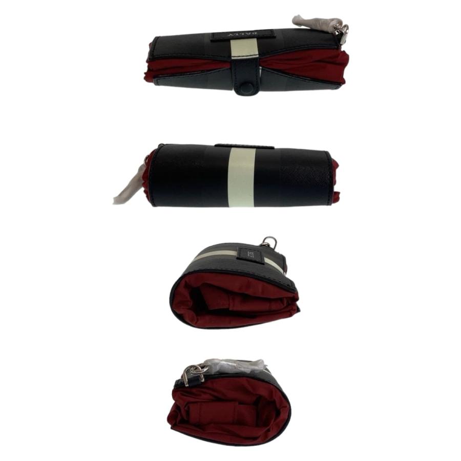 Bally（バリー） 新品未使用 レッド ブラック シルバー金具 ナイロン