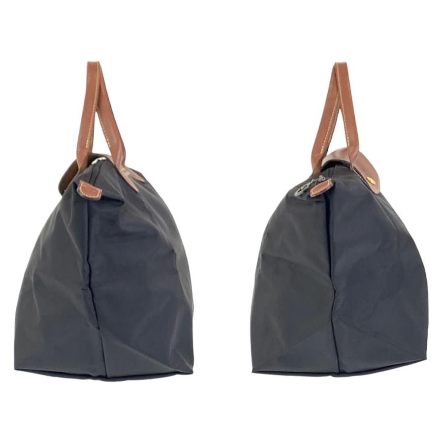 Longchamp ロンシャン ル プリアージュ ブラック ブラウン ナイロン/レザー トートバッグ ハンドバッグ 折りたたみバッグ 407383 | LONGCHAMP | 08