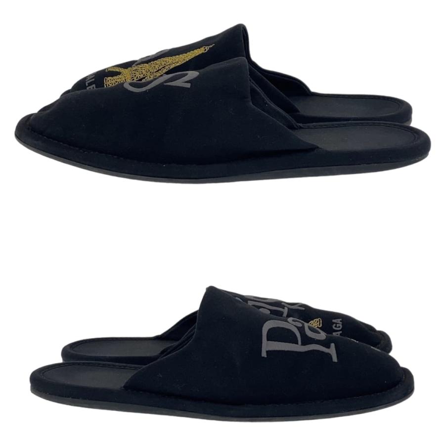 BALENCIAGA（バレンシアガ） パリス ブラック 黒 ゴールド キャンバス