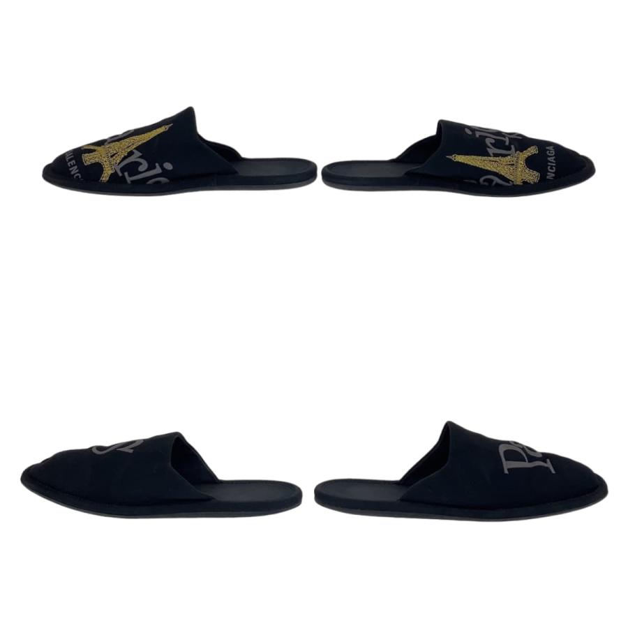 BALENCIAGA（バレンシアガ） パリス ブラック 黒 ゴールド キャンバス