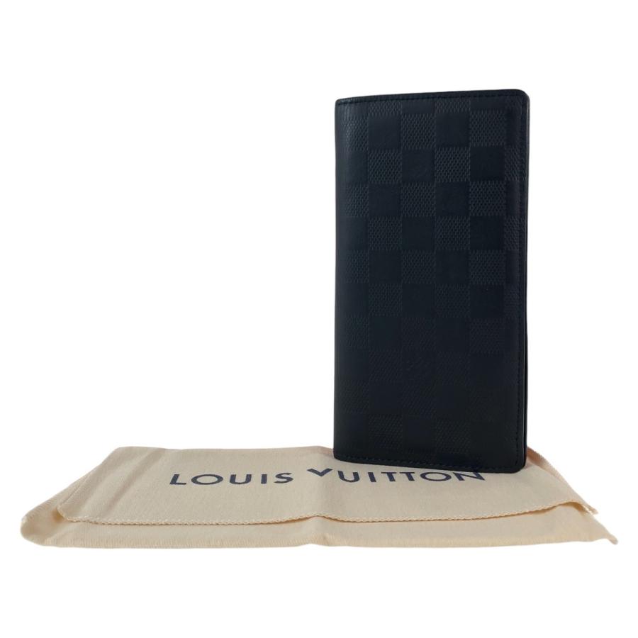 ■未使用■　ルイヴィトン ボルトフォイユブラザ 長財布 ダミエ アンフィニ ブラック N63318 箱【420979】8 LOUIS VUITTON（ルイ・ヴィトン） 美品 ダミエ アンフィニ