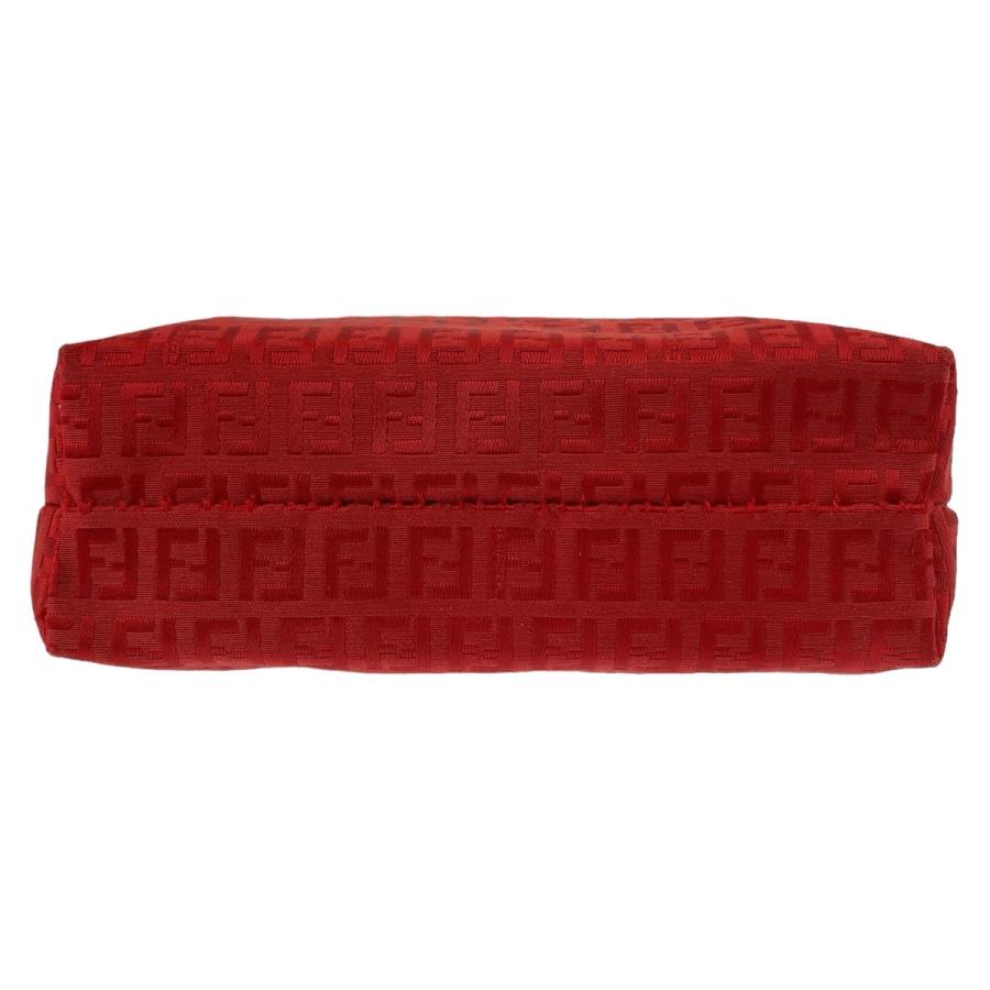 FENDI（フェンディ） ヴィンテージ ズッカ レッド ゴールド金具