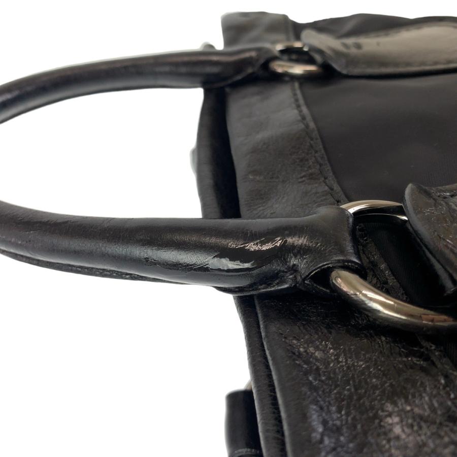 PRADA（プラダ） 美品 テスート 三角ロゴプレート ブラック 黒