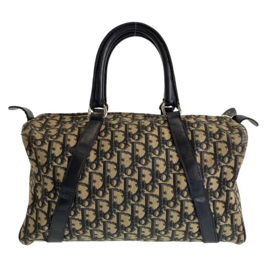 Dior ディオール ヴィンテージ トロッター ネイビー ベージュ