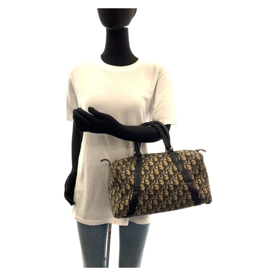 Dior ディオール ヴィンテージ トロッター ネイビー ベージュ