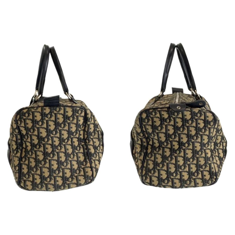 Dior ディオール ヴィンテージ トロッター ネイビー ベージュ