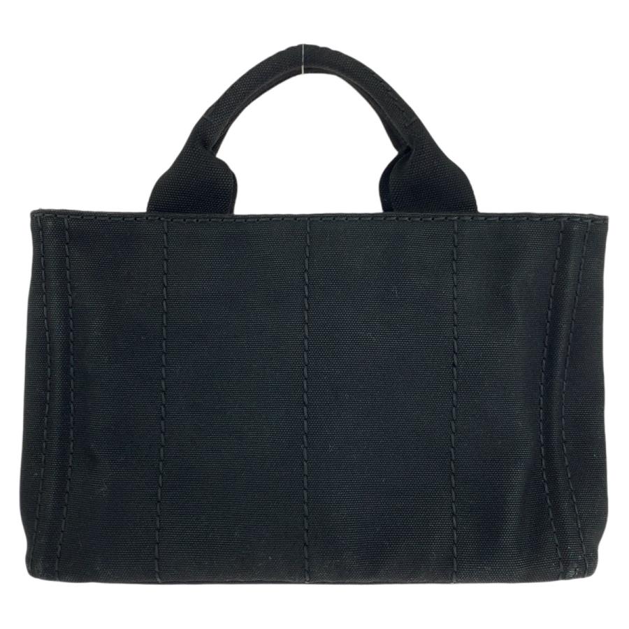 PRADA（プラダ） カナパ 三角ロゴプレート ブラック 黒 ゴールド金具