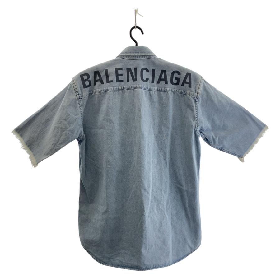 BALENCIAGA（バレンシアガ） 美品 バッグロゴ デニム サイズ38 ライト 