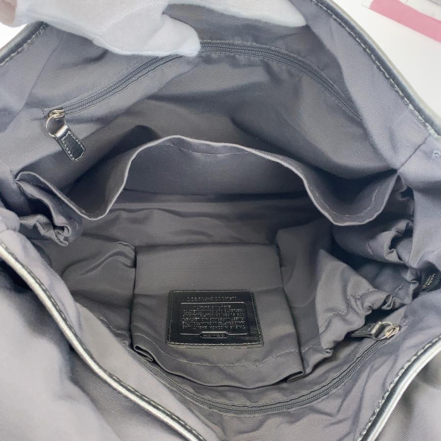 COACH（コーチ） 美品 スナップヘッド ブルー マルチカラー シルバー