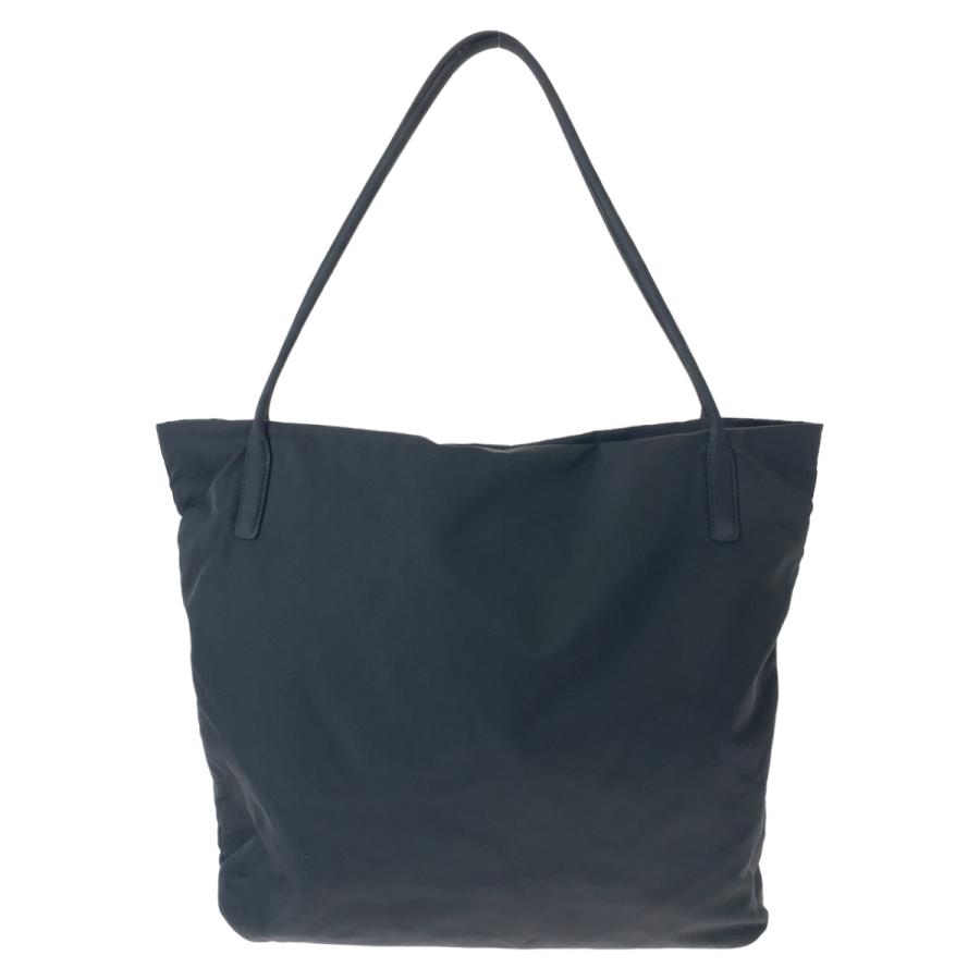 PRADA（プラダ） テスート 三角ロゴプレート ブラック 黒 シルバー金具