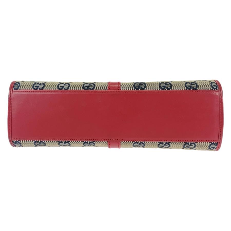 GUCCI（グッチ） ジャッキー レッド ベージュ ゴールド金具 GG 