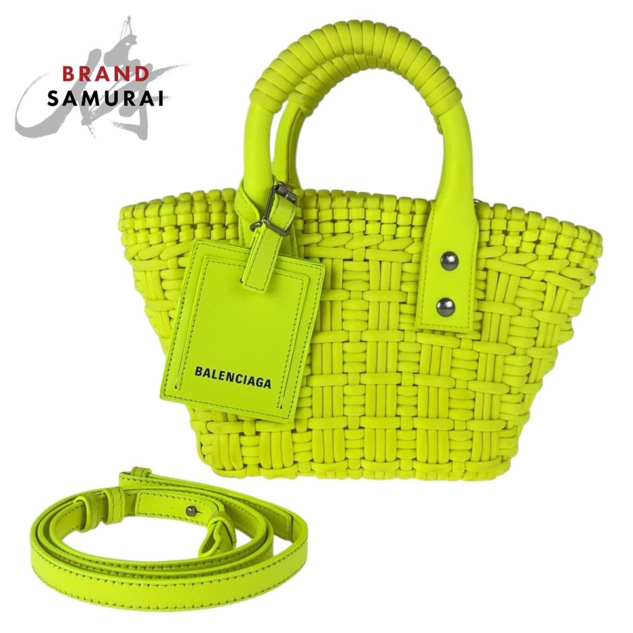 BALENCIAGA（バレンシアガ） 美品 ビストロXXS ネオンイエロー