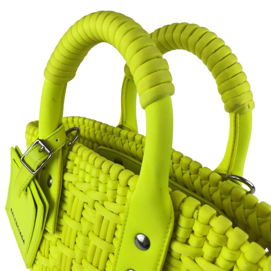 BALENCIAGA（バレンシアガ） 美品 ビストロXXS ネオンイエロー