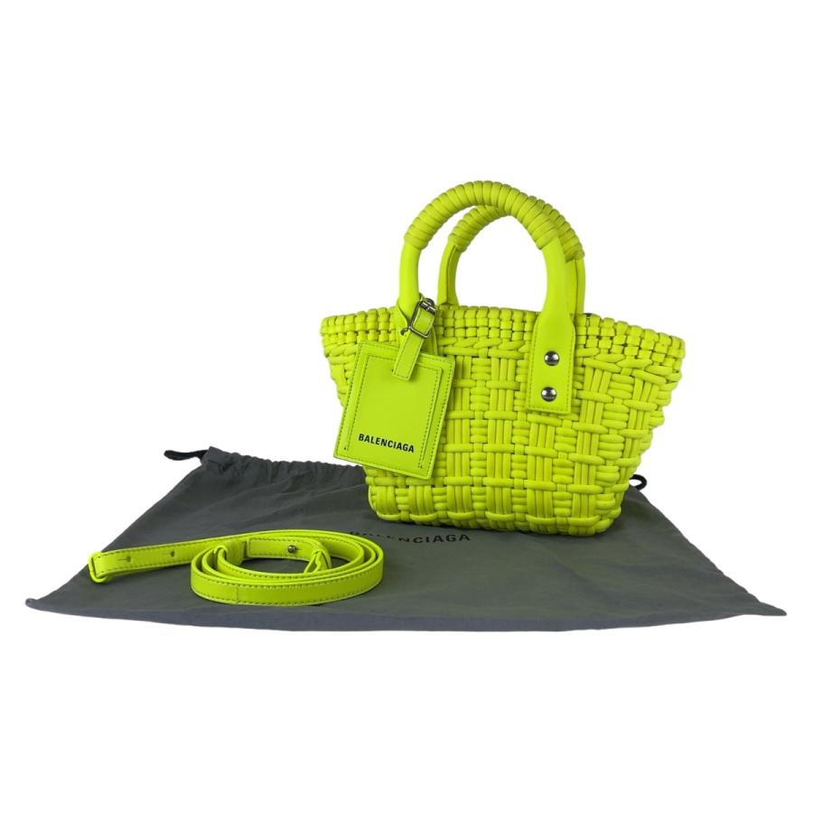 BALENCIAGA（バレンシアガ） 美品 ビストロXXS ネオンイエロー