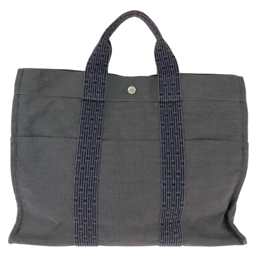 HERMES エルメス エールライン カバス キャンパス トートバッグ エールライン エルメス カバス トートバッグ ナイロンキャンバス