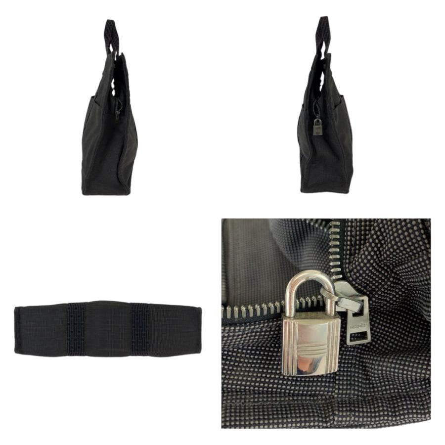 HERMES（エルメス） エールライン MM ブラック 黒 シルバー金具
