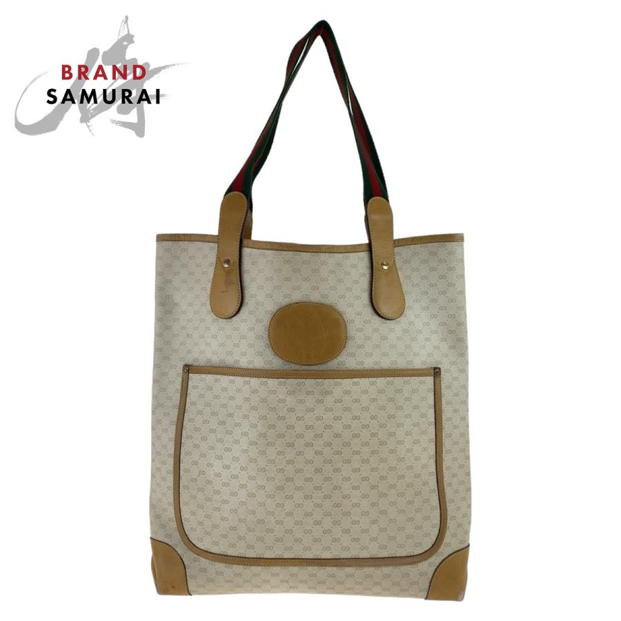 GUCCI（グッチ） シェリーライン オールドグッチ マイクロGG ベージュ 