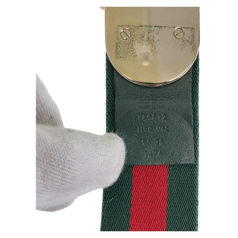 GUCCI（グッチ） シェリーライン 95cm/38inc グリーン レッド シルバー