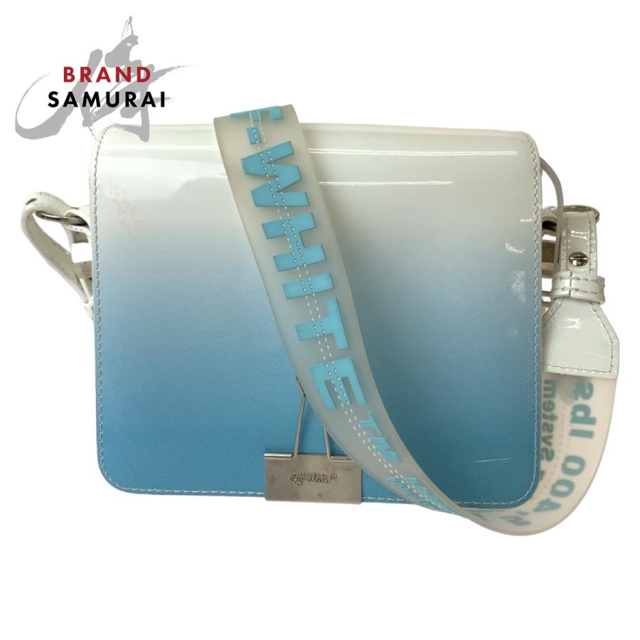 OFF-WHITE オフホワイト バインダークリップ ブルー ホワイト シルバー 