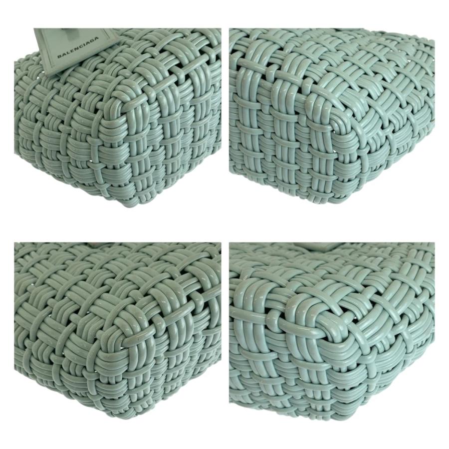 BALENCIAGA（バレンシアガ） 美品 エナメルバスケット ビストロXS