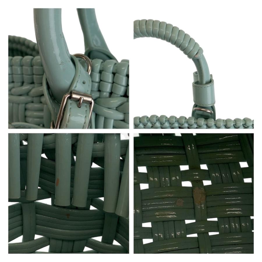 BALENCIAGA（バレンシアガ） 美品 エナメルバスケット ビストロXS