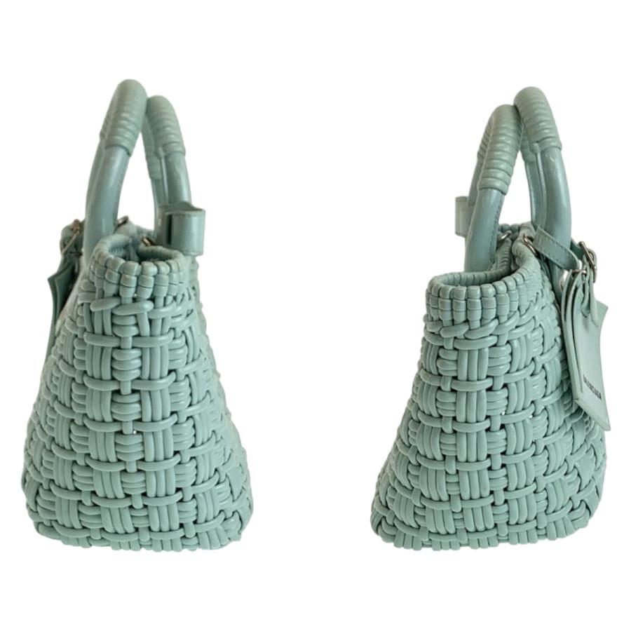 BALENCIAGA（バレンシアガ） 美品 エナメルバスケット ビストロXS