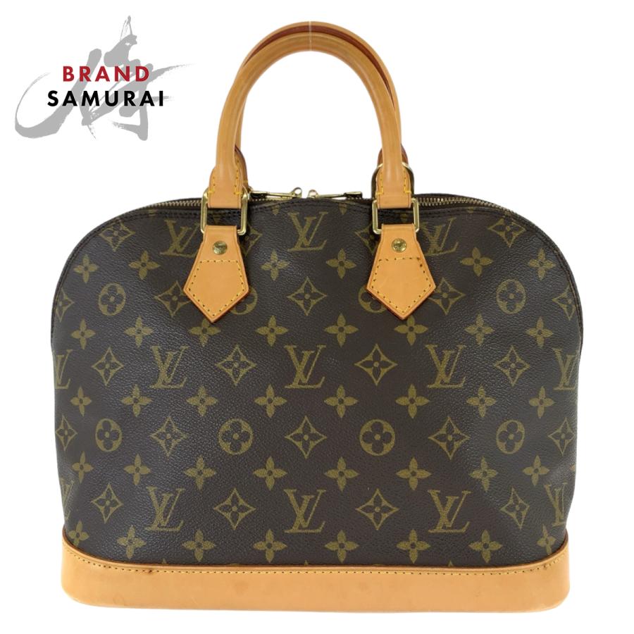美品 LOUIS VUITTON ルイヴィトン モノグラム アルマPM ブラウン 