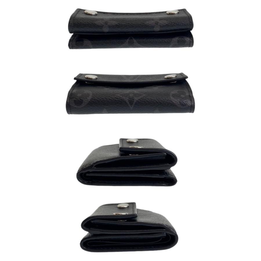 【新型美品】ルイヴィトン　モノグラム　エクリプス　ディスカバリーコンパクト 美品 LOUIS VUITTON ルイヴィトン モノグラム エクリプス