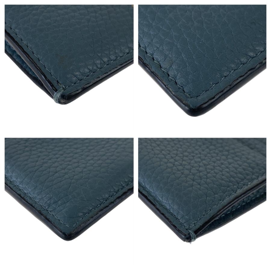 VALENTINO（ヴァレンティノ） 美品 ロックスタッズ ネイビー ゴールド 