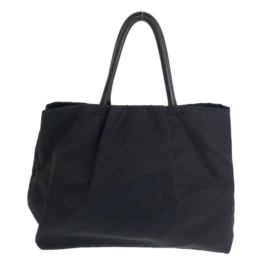PRADA（プラダ） 美品 テスート リボン ブラック 黒 シルバー