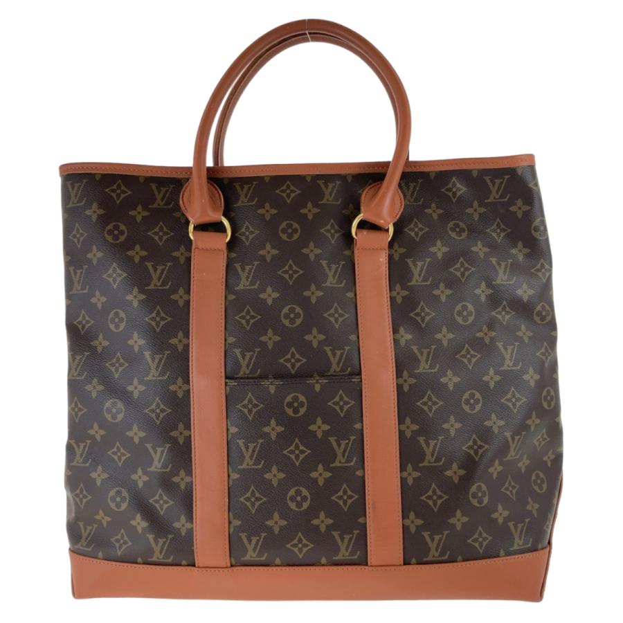 美品 LOUIS VUITTON ルイヴィトン モノグラム サックウィークエンドGM ブラウン M42420 トートバッグ ショルダーバッグ レディース 408136 | LOUIS VUITTON | 01