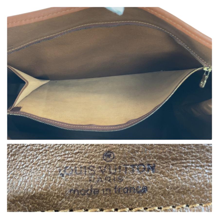 美品 LOUIS VUITTON ルイヴィトン モノグラム サックウィークエンドGM ブラウン M42420 トートバッグ ショルダーバッグ レディース 408136 | LOUIS VUITTON | 09