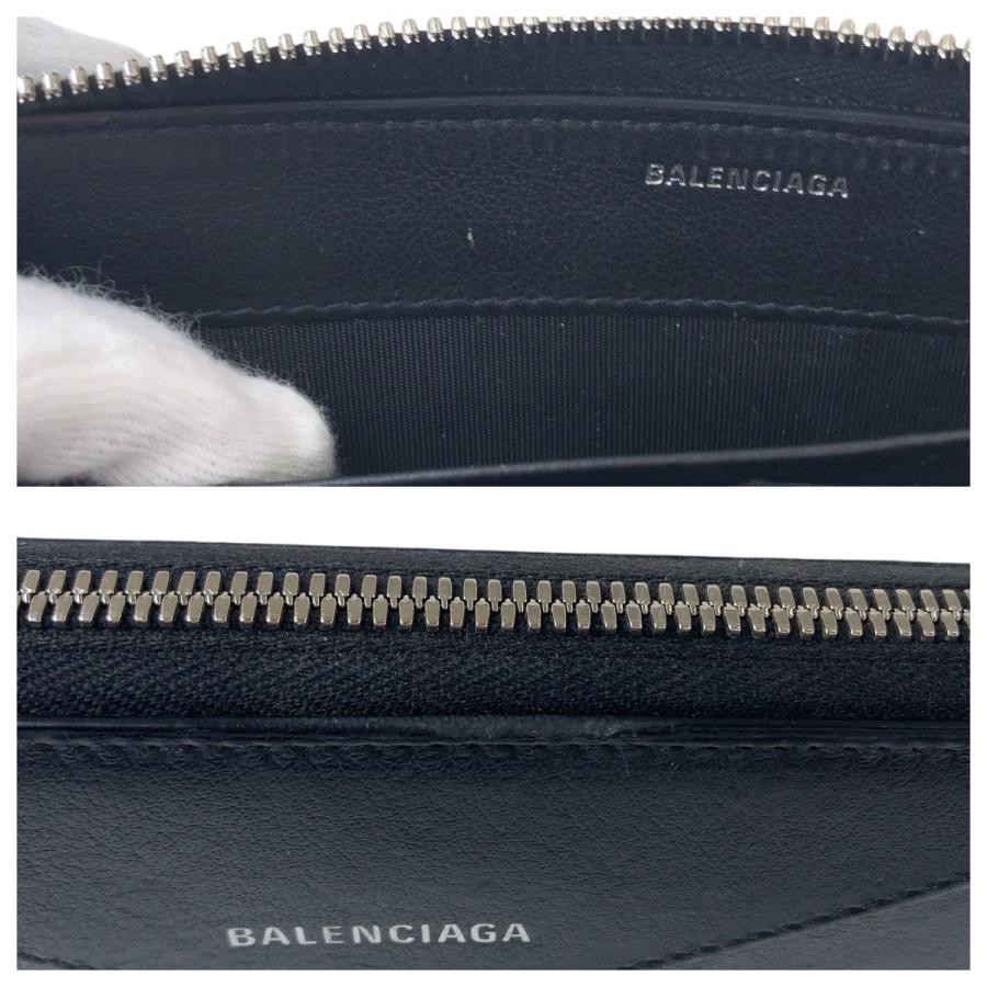 BALENCIAGA（バレンシアガ） 美品 ペーパー コンチネンタル ブラック