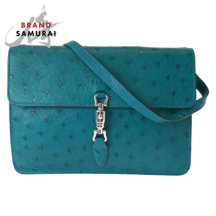 GUCCI（グッチ） 美品 ニュージャッキー グリーン シルバー金具 