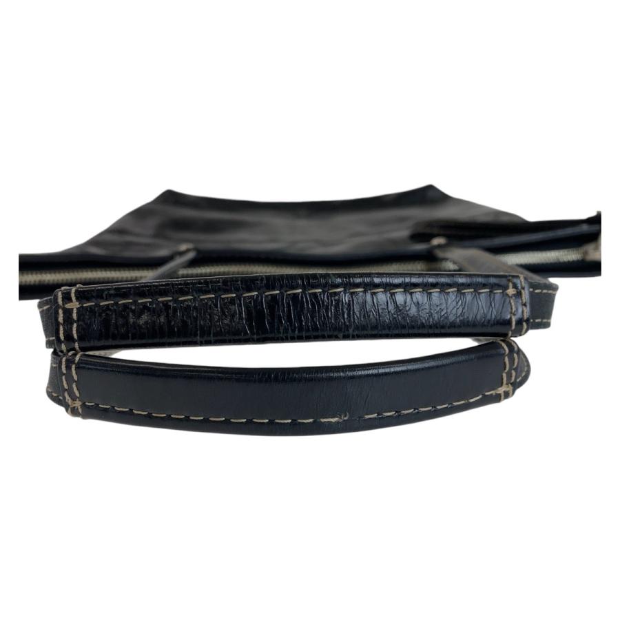 コーチ COACH 12674 ショルダーバッグ トート レザー シグネチャー COACH（コーチ） ビッグシグネチャー ブラック シルバー金具 レザー