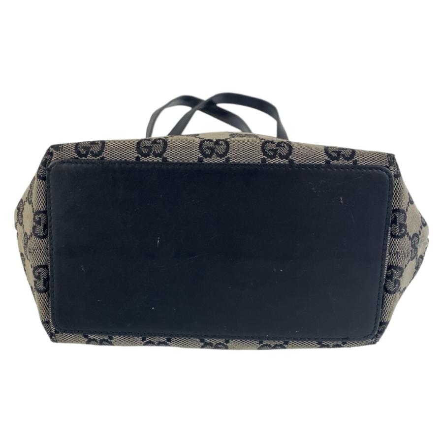 GUCCI（グッチ） ブラック ゴールド金具 GGキャンバス/レザー 002 1099