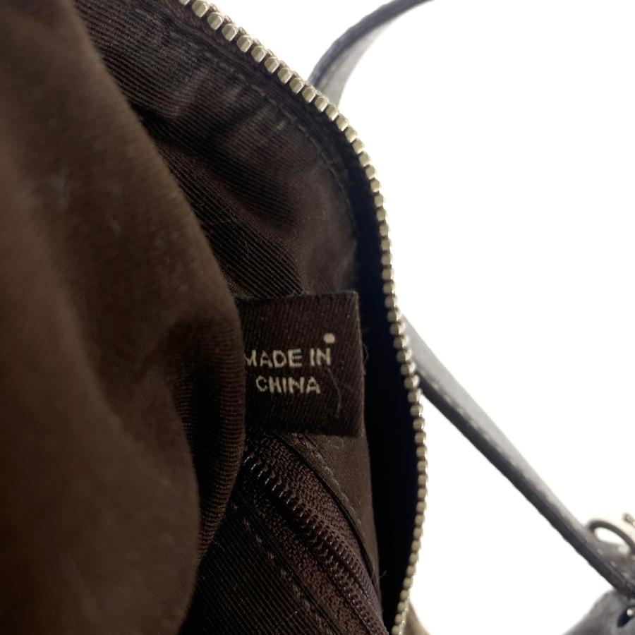 COACH（コーチ） シグネチャー ブラウン ベージュ シルバー金具
