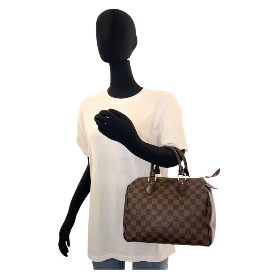 LOUIS VUITTON（ルイ・ヴィトン） 美品 ダミエ スピーディ25 ブラウン