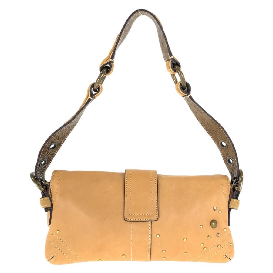 COACH（コーチ） 美品 ベージュ キャメル ゴールド金具 レザー C05S