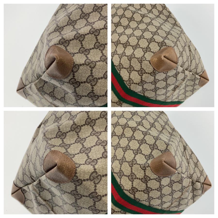 GUCCI 美品 グッチ ヴィンテージ オールドグッチ シェリーライン 