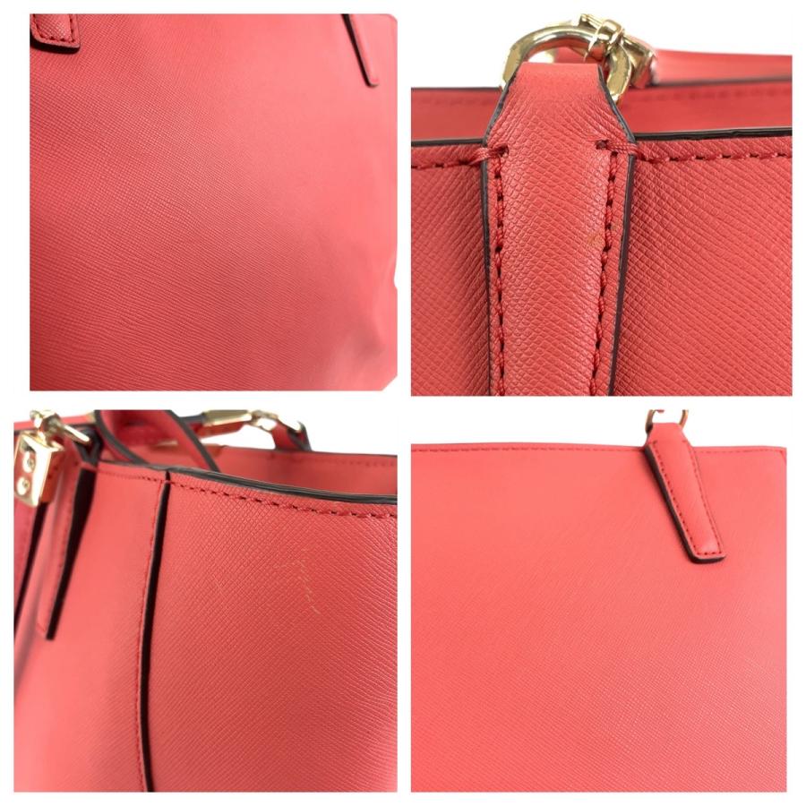 COACH 美品 コーチ マディソン サフィアーノ ピンク ゴールド金具 PVC  