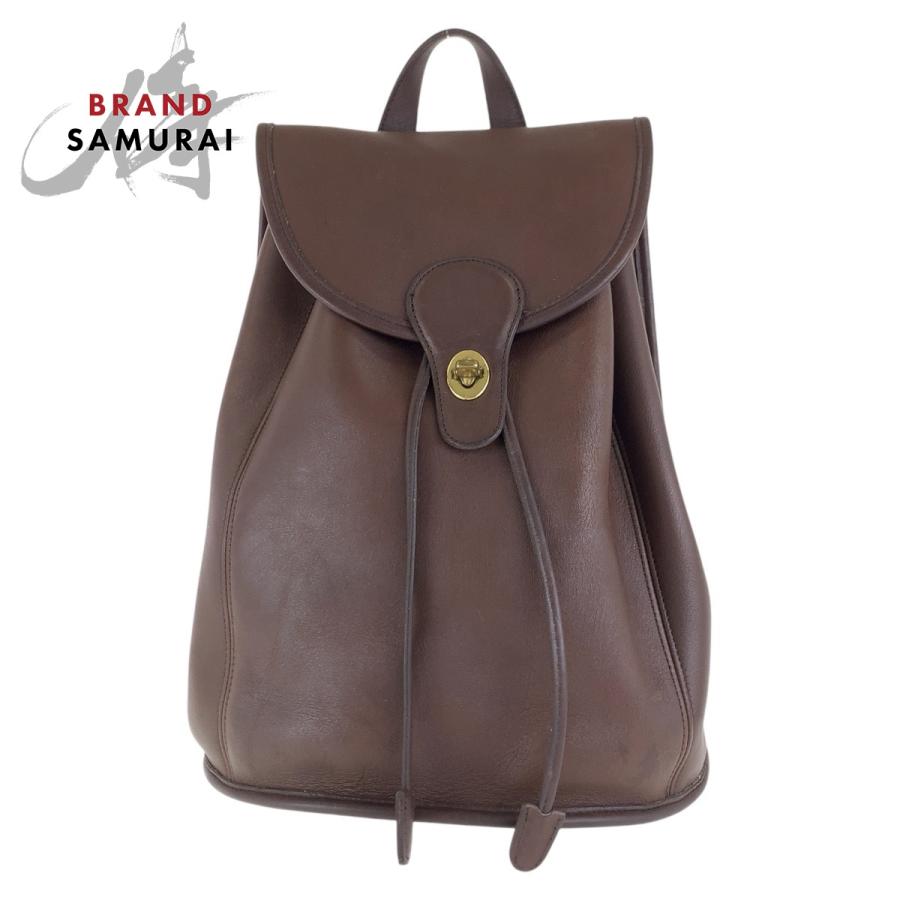 COACH（コーチ） 美品 ヴィンテージ オールドコーチ ブラウン ゴールド 