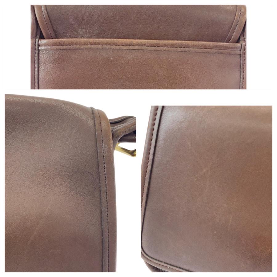 COACH（コーチ） 美品 オールドコーチ ブラウン ゴールド金具 レザー