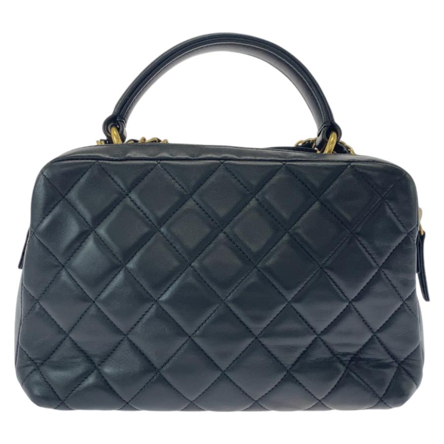 CHANEL（シャネル） 美品 マトラッセ ココマーク ブラック 黒 ゴールド