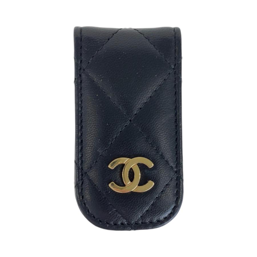 CHANEL（シャネル） マトラッセ ココマーク ブラック 黒 ゴールド金具 