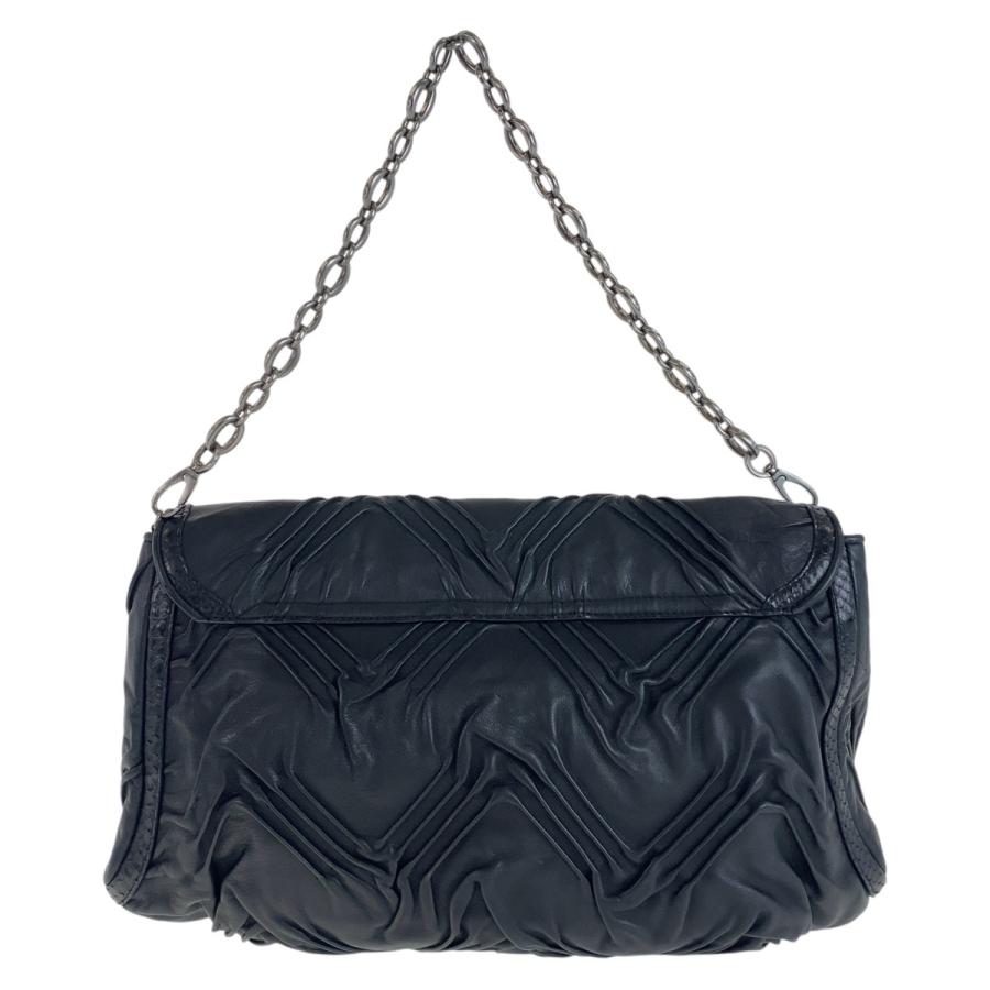 BVLGARI（ブルガリ） 美品 チャンドラ ブラック 黒 シルバー金具