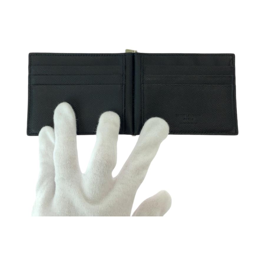 美品 SAINT LAURENT サンローラン ブラック 黒 シルバー金具 レザー